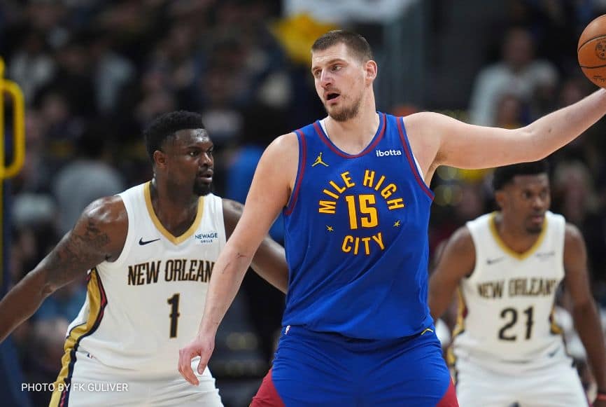 Nikola Jokič-Denver Nagetsi-NBA-Nju Orleans