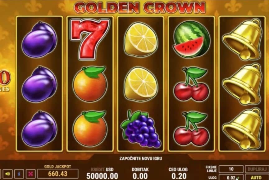 golden crown-slot